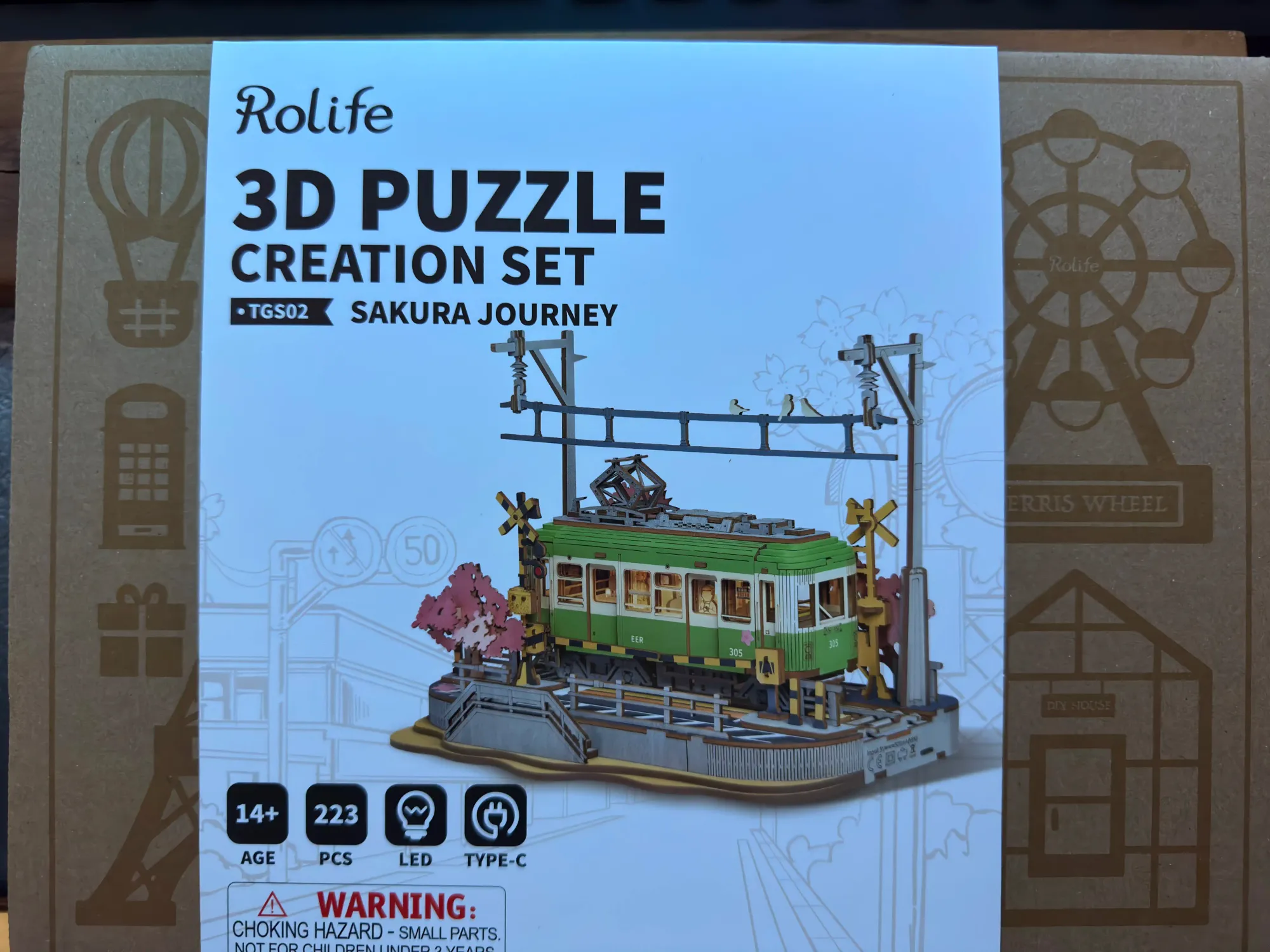 Sakura Journey 3D Puzzle